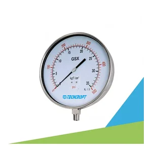 Pressure Gauge TECHCROFT GSX Series 0-35 Kg/Psi