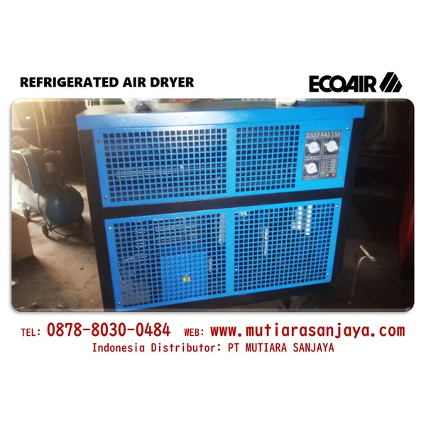 Pengering Udara Refrigerated ECOAIR untuk Kompresor Angin 75KW (100HP) Kapasitas 20m3/min