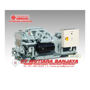 TANABE Kompresor Udara Tekanan Tinggi (Air Cooled) sampai 40 bar. Model: VLHH series