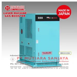 Kompresor Mesin Laser Booster Gas. Tanabe GB Series. Made in Japan