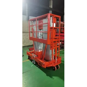 Tangga Hidrolik - Tangga Electric Vertical Lift Double Mast 10 Meter