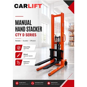 Hand Stacker Manual - Hand Stacker - CTY E 1.0T 1.6M CARLIFT