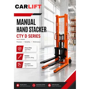 Hand Stacker Manual - Forklift Manual CTY E 2.0/1.0T CARLIFT