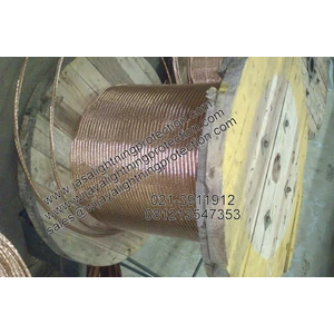 Kabel Listrik Bare Copper Grounding System Kabel BC 150mm