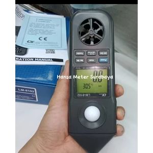Anememometer lutron LM 8102  5 in 1 