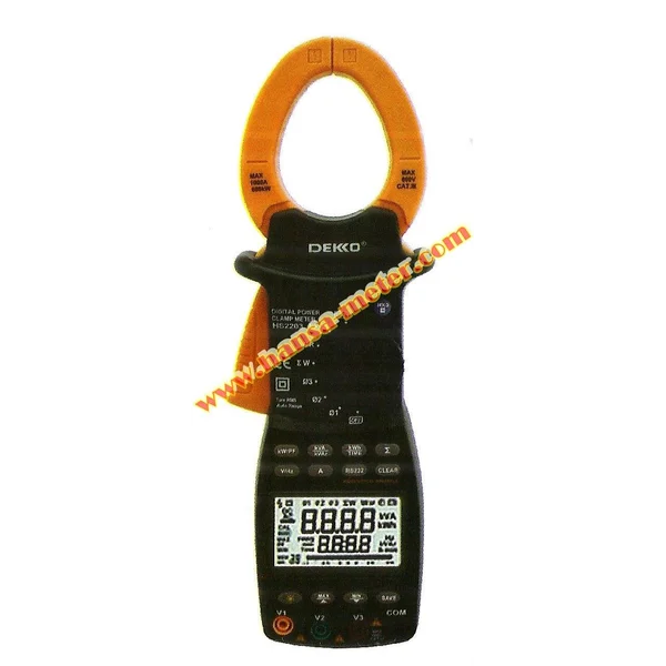 Three Phase Digital Power Clamp Meter 