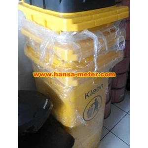 Tong Sampah 120 liter warna kuning 