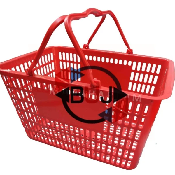 KERANJANG PLASTIK MERAH 