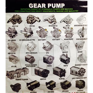 Regulator dan Gear Pump Alat Berat all jenis-merek