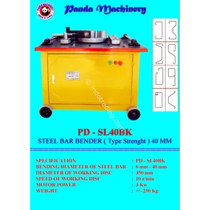 Mesin Bar Bender 40Mm / Pd-Sl40bk