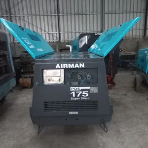 AIR COMPRESSOR AIRMAN PDS 175 CAPACITY 175 CFM RECONDITION