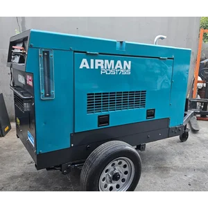 AIR COMPRESSOR AIRMAN PDS 175 CAPACITY 175 CFM RECONDITION