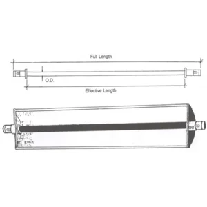 Pemanas Infrared Silica Quartz Heater