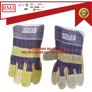 Sarung tangan safety kombinasi  kulit Ecogrip Gosave