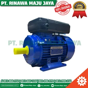  Dinamo eletrik 1 Phase 0.5 Hp / Electric motor single phase 1/2 HP 2 Pole 3000 Rpm foot mounted B3