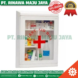 Wall-mounted First Aid Kit Complete with Contents Type A - First Aid Kit Type A B C