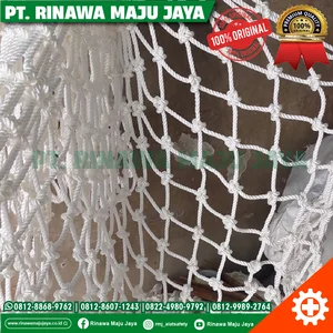 Jaring pengaman tambang nilon 8mm / Jaring pengaman tali tambang nylon