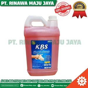 Sabun cuci tangan Kemasan 5 liter Higienis lembut wangi aroma stroberi - KBS