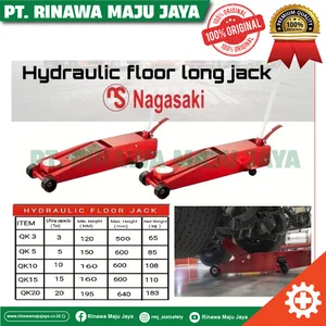 Dongkrak buaya 15 ton long Nagasaki / Hydraulic floor jack 15 Ton Nagasaki