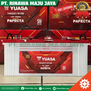 Aki Basah Yuasa Pafecta N150 / Aki yuasa 145G1-N150 12V 150Ah