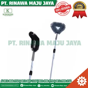 KINGRINS - Telescopic Pole / Extention Handle 4.5 m Tongkat Teleskopik kemoceng Pembersih Langit Langit