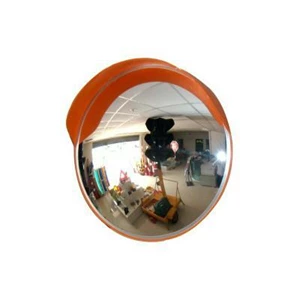 Convex Mirror Size 60 Cm Orange