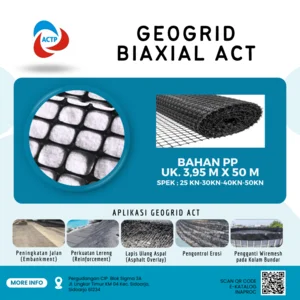 Geogrid Biaxial ACT 25/25 KN