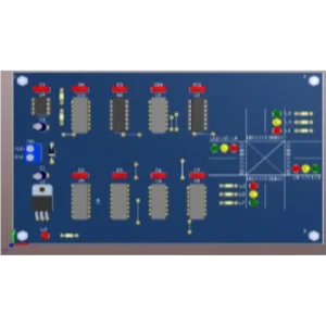 Traffic Light berbasis TTL Prototype Hardware Design