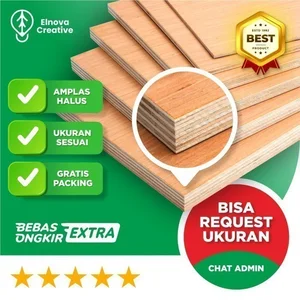 300x30 cm TEBAL 18 mm PAPAN KAYU MULTIPLEK / TRIPLEK / MERANTI / ALBA