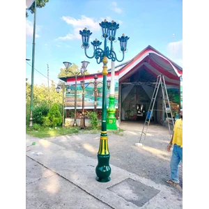 Tiang Lampu Taman hias dekorasi klsik 