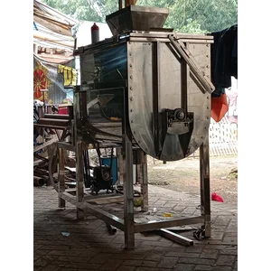 Mesin Ribbon Mixer Kapasitas 50 Kg (Mixer Horizontal)