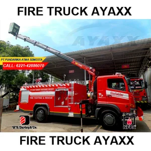 Mobil Pemadam Kebakaran Truck Sky Ladder Ayaxx