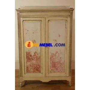 Wardrobe Painting Flowers