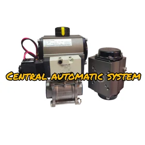 Pneumatic KOSAPLUS Type RD-65 C/W Ball Valve 3pc 1½" SS316 + Solenoid KS534S