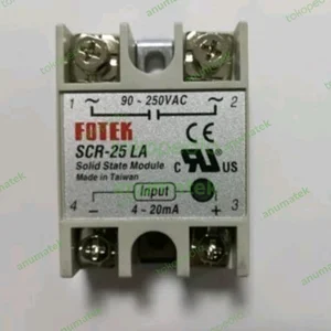 SOLID STATE MODULE FOTEK SCR-25-LA SCR 25 LA SCR-25LA SCR25LA