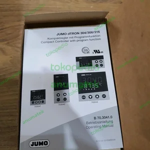 JUMO dTRON 308 703042/181-220-23/000 703042 181 220 23 000 48 × 96 mm