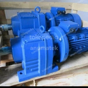 Helical Gear Motor 20Hp Ratio 1 : 25 As 60mm