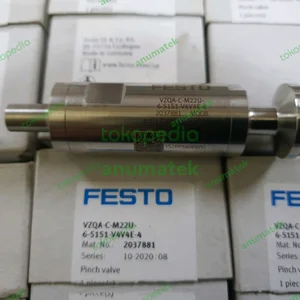 Pinch Valve Festo VZQA-C-M22U-6-S1S1-V4V4E-4 VZQA C M22U 6 S1S1 V4V4E