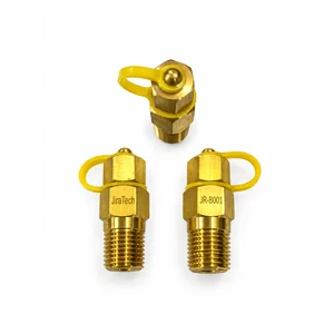 TEST PLUG JIRATECH JR-B001 1/4 INCH BSPT testplug jiratech 1/4 inch jr-b001 test plug 1/4 inch bspt