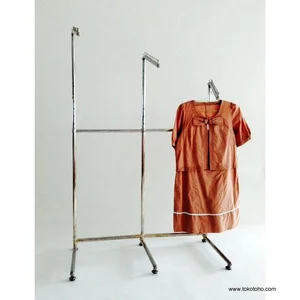 Rak Gantungan Baju 3 Baris 1 Arah