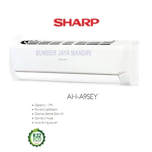 AC AIR CONDITIONER AC Sharp 1 PK Type 09 SEY Freon R 32 RP. 2.850.000 * BISA HUTANG DAN CICILAN 0%