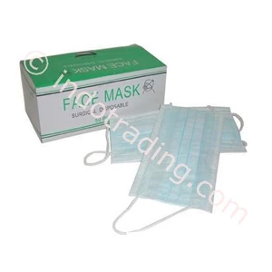 Masker Hijau Face Mask 3 Ply - Masker Debu