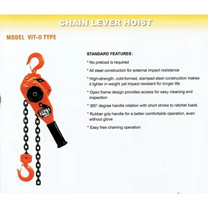 Chain Lever Hoist Haru Model VIT dan KIT