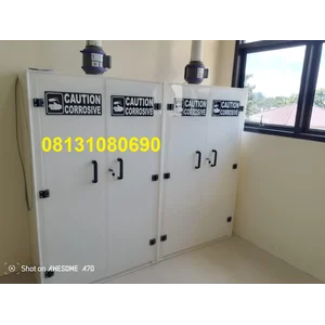 Lemari Asam Penyimpanan Bahan Kimia BaHAN Polyprophilene