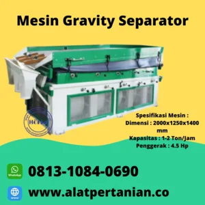Harga Mesin Gravity Separator Horja