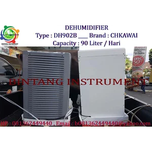  Dehumidifier  Type  DH 902B  Cap  90 Liter Per Hari.  Merk  Ckhawai    