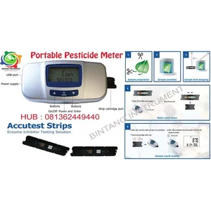 PESTICIDE RESIDU METER AGRIPRO II PORTABLE PHOTOMETER ALAT PANTAU MENGUKUR PESTISIDA YANG TERDAPAT PADA BUAH-BUAHAN DAN SAYURAN PESTISIDA RESIDU METER AGRIPRO II ACCUTEST AGRICULTURE PESTICIDE TESTER Price Rp...