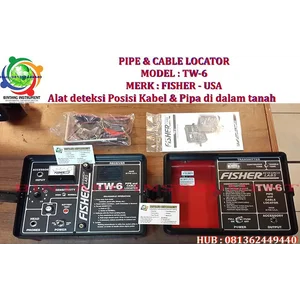 PIPE AND CABLE LOCATOR TW6 BRAND FISHER-USA Pipe And Cable Locator TW-6 Position Detection Tools pipe and Cable Detection Tools pipe and Cable 82HC-TW TW TW-82P-82PHC-TW 8800 TW-6 30 XLT