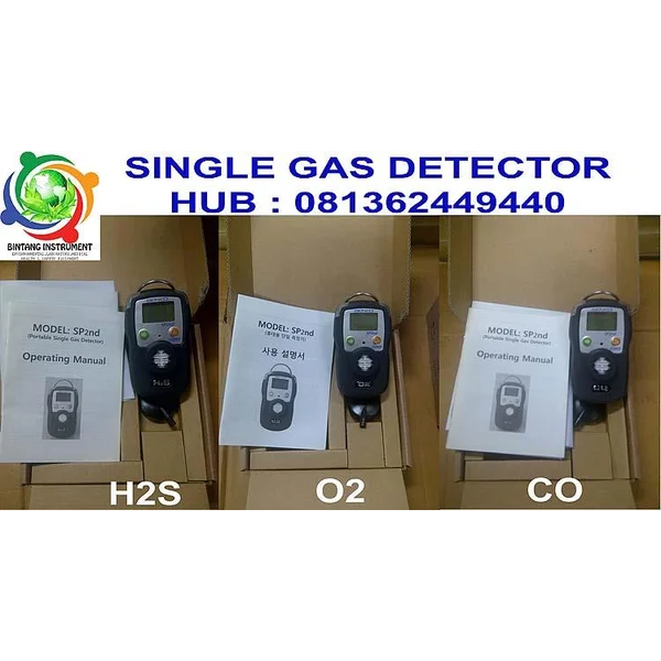   SENKO SP2nd Single Gas Detector H2S ( 0-100 ppm)  Gas O2 ( 0-30% )  Gas CO ( 0-500 ppm )   LASER METHANE MINI GEN2 CROWCON