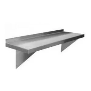 Single Or Double Wall Shelf ( Rak Dinding Stainless )